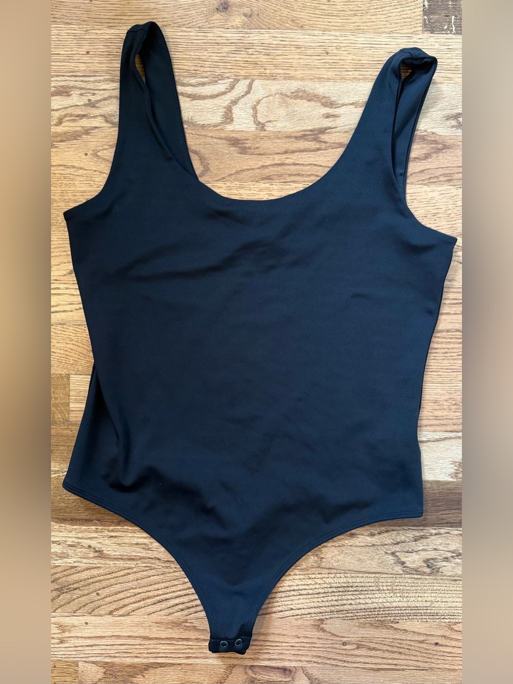 Express Black Scoop Neck Bodysuit